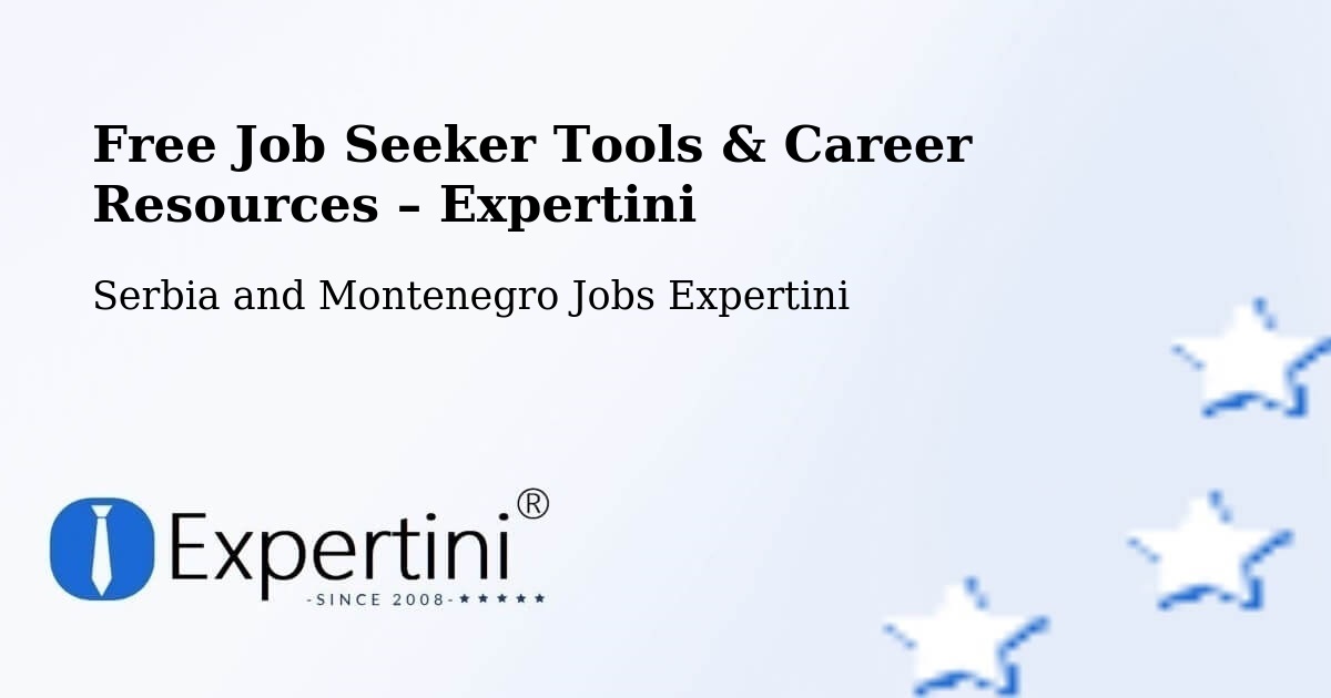 Free Job Seeker Tools & Career Resources – Acton Vale - Acton Vale, Serbia and Montenegro Jobs Expertini