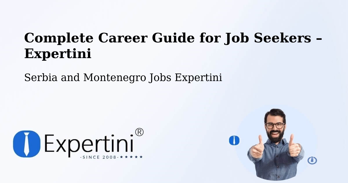 Career Guide for Job Seekers – Acton Vale - Acton Vale, Serbia and Montenegro Jobs Expertini